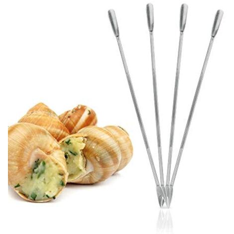 Set di 3 spiedini di frutti di mare Dimensioni: 18cm (profondità) Metaltex. Acciaio inossidabile. (1/4)