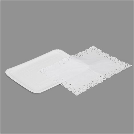 Borsa con 1 Vassoio Rettangolare con Panno 25x34cm (1/2)