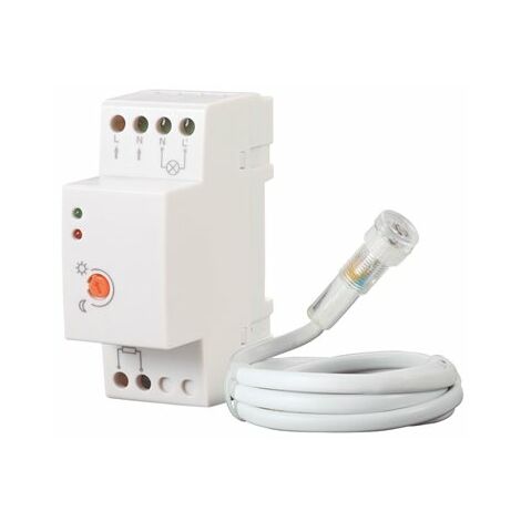 INTERRUTTORE CREPUSCOLARE GUIDA DIN CON SONDA ESTERNA FINDER  11.31.8.230.0000