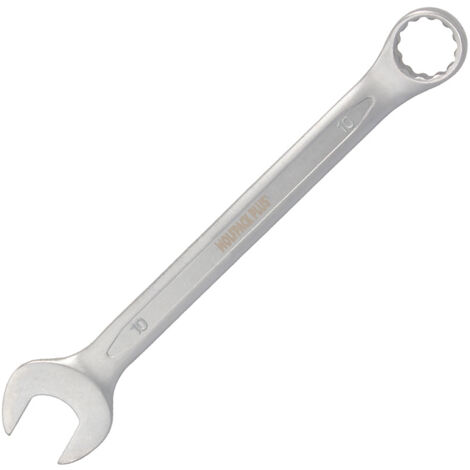 Chiave combinata Plus 10x10 in acciaio al cromo vanadio. DIN3113 (1/3)