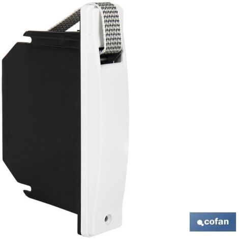Raccoglitore compatto di nastro cieco bianco 18 mm