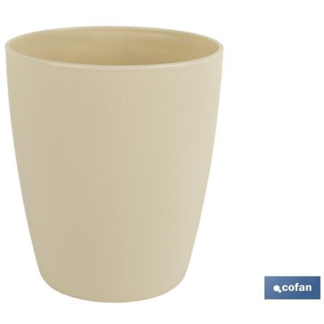 Bicchiere da acqua beige modello Nara da 400 ml (unità di vendita)
