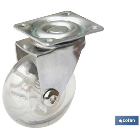 Piastra Cromata Transpara Wheel Pu Ø50mm