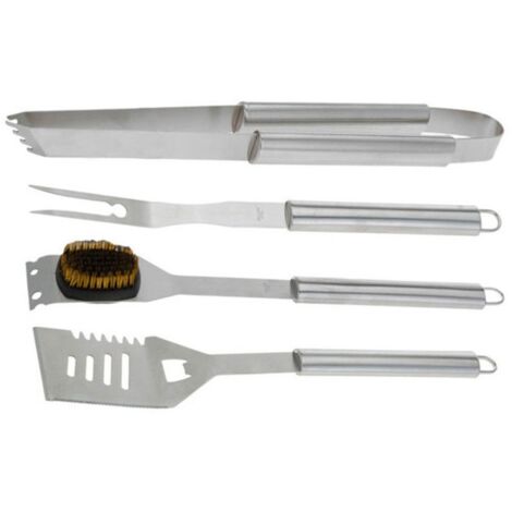 SET 6 UTENSILI PER BARBECUE IN VALIGETTA