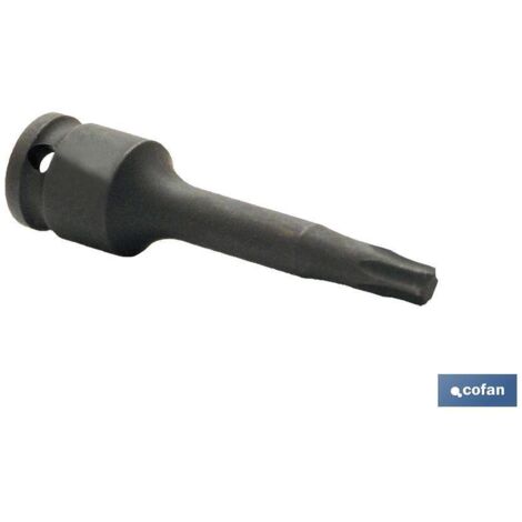 Bussola a impatto 1/4 Torx maschio T-20