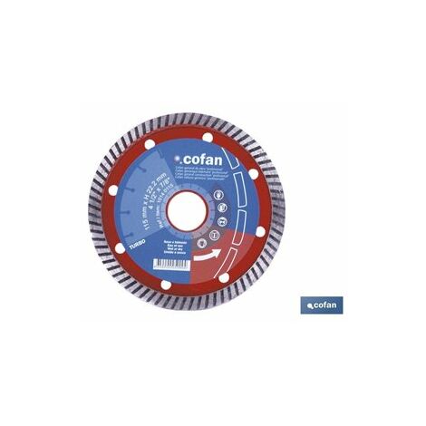 Disco professionale Turbo da 125 mm di diametro. (1/4)