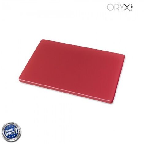 Tagliere in polietilene 30x20x1,5 cm. colore rosso (1/3)