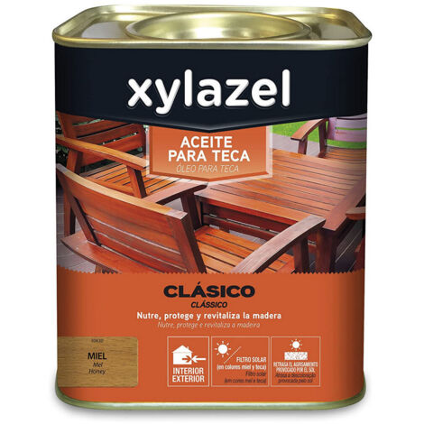 Olio per teak Xylazel Classic Mele 750 ml Mat