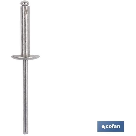 Blister Da 10 Pz Rivetti In Alluminio 4x16