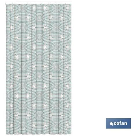 Tenda da doccia in poliestere Sidney 140x200 cm