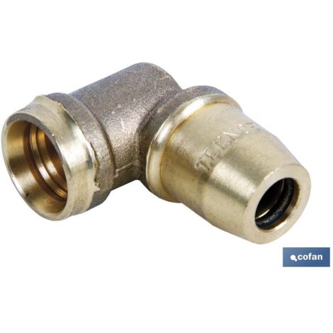 Connettore a Gomito 90º R A5 Tubo 15x1,5