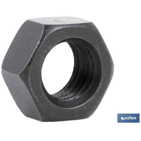 Dadi Whitworth C.6 sinistro nero DIN 934 Whitworth 1 3/8" blister da 1 pz.