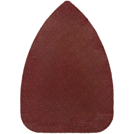 120 Carte Vetrate Delta Triangolari - Grana 40/60/80/120/180/240 - Per Levigatrici Mouse 93x93mm - Ideali Per Legno, Metallo E Fai Da Te