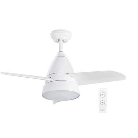 Zephir ZFR9111M Ventilatore Da Soffitto Con Luce 5 Pale In Legno Colore Marrone P3852