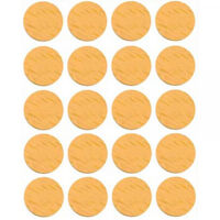 Blister da 20 tappi adesivi a vite. Faggio naturale 13mm 90912