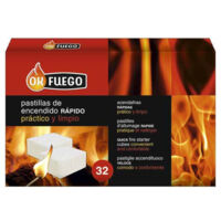 Pastiglie di accensione bianche Flower “OK Fuego” 32 unità