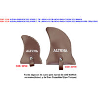 Altuna 9700213 custodia in pelle per forbici a 2 mani 10x10 cm