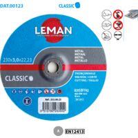 Disco da taglio in acciaio 115x3mm 113.00.25 leman