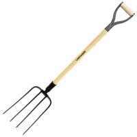 Forcone a 4 punte con manico ad anello h40d207 labrador