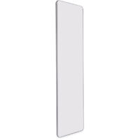 Specchio estraibile Quartz Emuca per interni di armadi, rotazione 180°, 1.000x300mm, Alluminio, vetro e acciaio, Titanio
