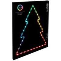 Albero di Natale con 41 LED RGB, 48 x 60 cm