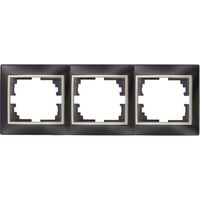 Cornice 3 elementi 225x81x10 nero SOLERA ERP73NU