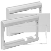 Zoccolo di superficie con 2 elementi 165x96x43mm bianco SOLERA 92