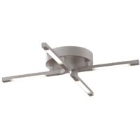 Lampada da soffitto a LED grigia Tetra CRISTALRECORD 26-287-20-002