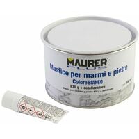 Stucco per Marmo 500 ml. Colore bianco