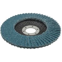Disco lamellare abrasivo WS Wolfcraft, grana 60, 115 mm (5651000)
