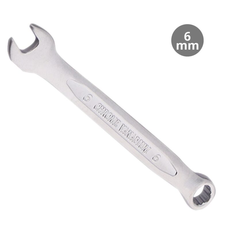 Produktbild von Klein Doppelmaulschlüssel Satz XL Schlüsselsatz XL Jumbo Maulschlüssel Set 6-tlg – Größen 33mm 36mm 38mm 41mm 46mm 50mm Für Grobarbeiten Jumbo Gabelringschlüsselsatz Doppelmaulschlüssel Sätze