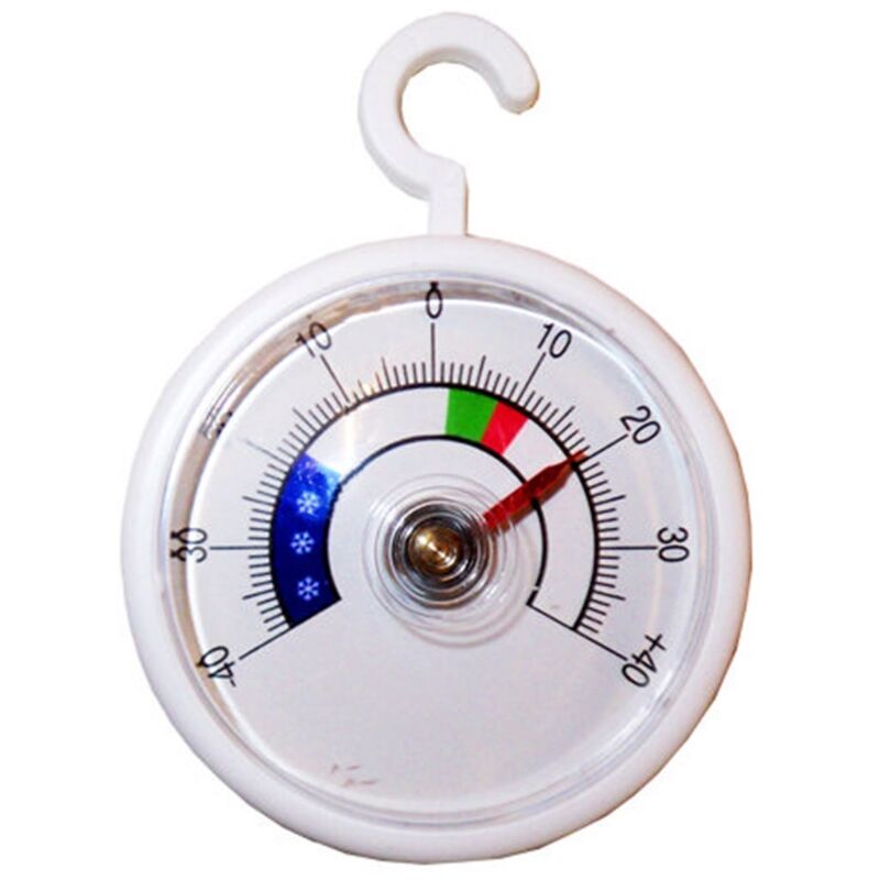 REPAGAS 1440019 METAL BODIED WHITE DIAL ROUND 0-250°C THERMOMETER 52mm ARTHERMO