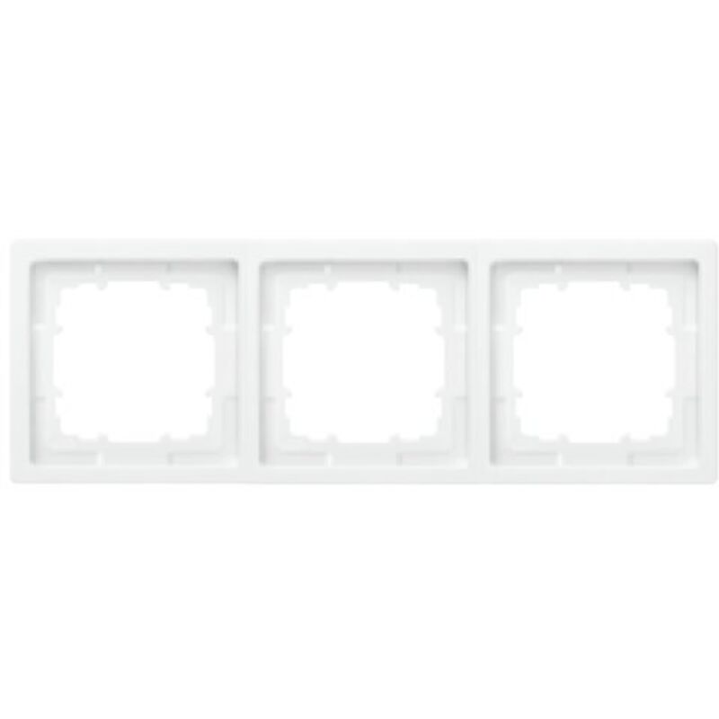 Rahmen 3 Elemente Siemens Delta Style WHITE POLAR 5TG13230WH