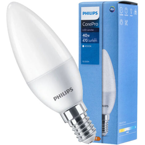 CorePro Kerze ND 5-40W E14 840 B35 FR LED Lampe