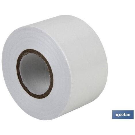 Weißes Isolierband, 130 Mikron, 50 mm x 33 m