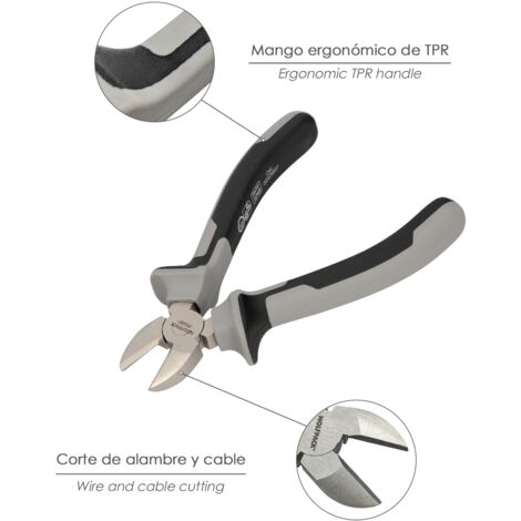 Mini-Endschneidezange Aus Chrom-Vanadium-Stahl - Perfekt Für Feinarbeiten An Elektronik & Modellen