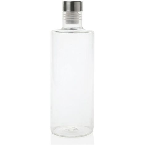 Runde Glasflasche Ø8x33,5cm 1,5L MS64325 Andrea House (1/2)