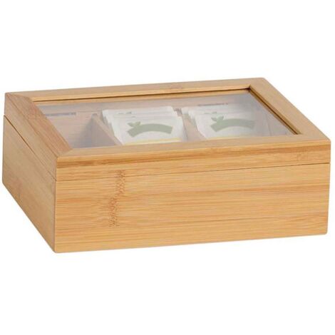 Bambus-Aufgussbox 21x16x7,5cm CC73015 Andrea House (1/3)