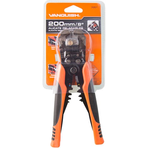 2 Stück 3-in-1 Abisolierzange & Seitenschneider - Elektriker Werkzeug Set