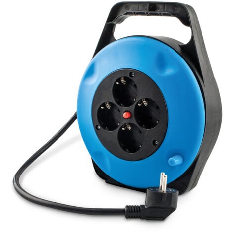 2 Stück Steckdosen-Verlängerung Mit USB - Ausziehbar 47-67cm & 180° Schwenkbar