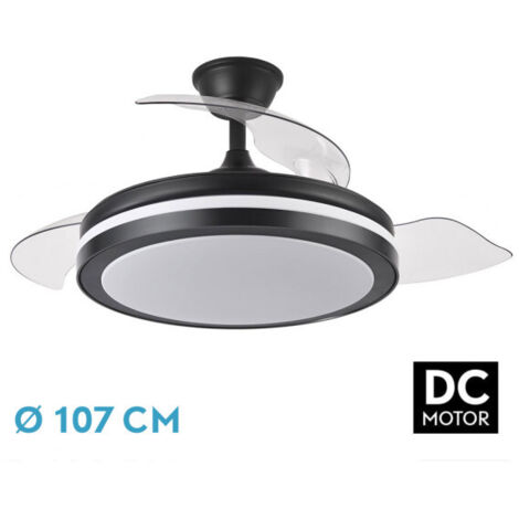 Sparta DC-Ventilator, 72 W, Schwarz, 3 Flügel (1/2)