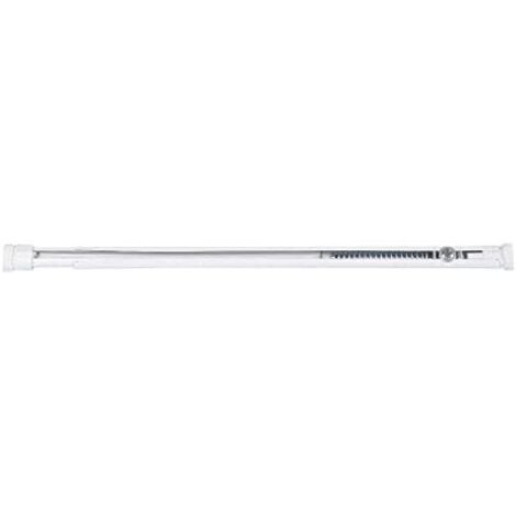 Snap-on-Vorhanghalter ovales Force-Modell weiß 90-150 cm (1 Einheit) Cintacor - Storplanet (1/3)