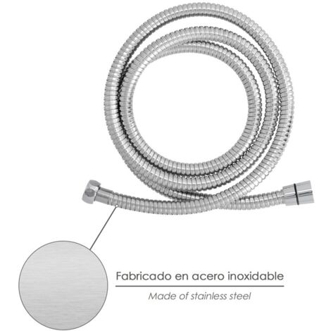 TYGERIX Flexibles Aluminiumrohr 60 Mm – Ausziehbar 0,8–2,5 M, 1,2 Mm Wandstärke, Hitzebeständig Bis 250 °C – Weiß, Für Lüftung & Klima