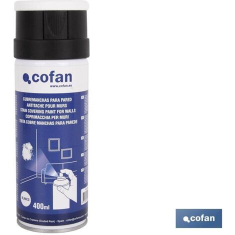 Weiße Wandfleckenabdeckung, 400 ml