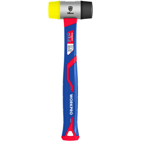 WORKPRO Steinhammer 2000 G Mit Fiberglasgriff - Schwerer Hammer Für Abbrucharbeiten