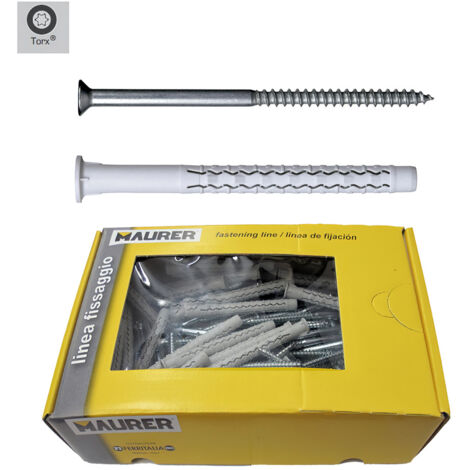 Wolfpack Taco mit Torx-Schraube MU-XL 8 x 100 mm. (Karton mit 50 Stück) (1/2)
