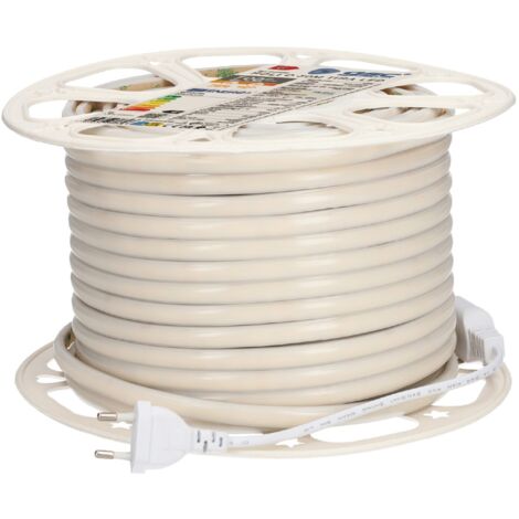 Rolle 50M LED-Streifen 12W/M 2700-3000K IP65 230V dimmbar