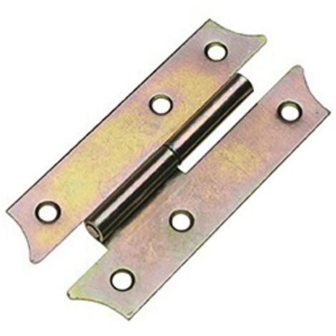 Schachtel mit 25 Bichromat-Scharnieren 94 x 44 mm 273 Amig (1/2)
