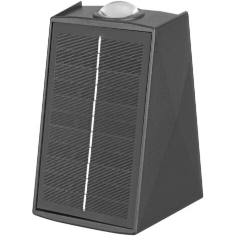 Wandleuchte de Wand EDM 31822 Polycarbonat ABS 2 W 100 LM LED Solar (3000 K) - Marke: EDM Produkt - EAN: 8425998318227 (1/3)