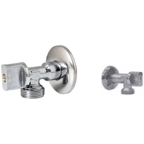 Eckventil 3/4 Zoll Messing - Für Waschmaschine & Spüle 90° Absperrventil